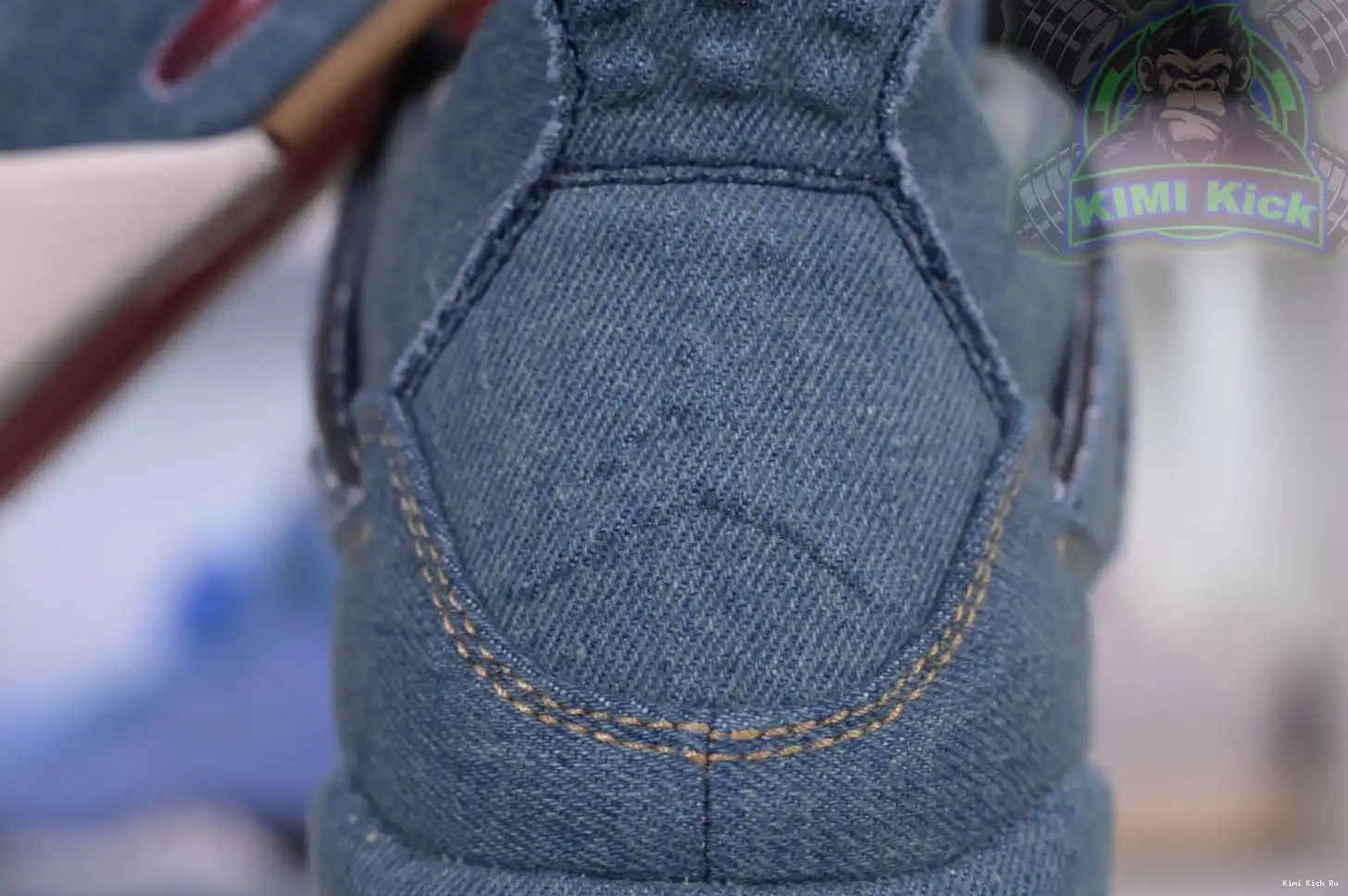 Air 4 Kimikick levis retro Jordan Jordan denim 0730